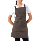 Copenhagen apron in Brown – product photograph 1