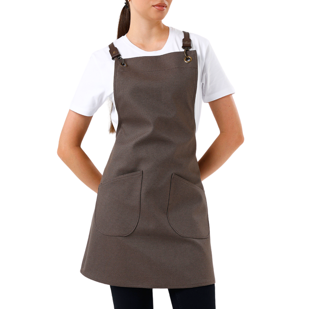 Copenhagen apron in Brown – product photograph 1