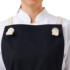 Basel apron in Black – product photograph 2