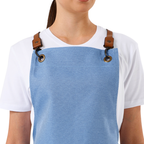 Copenhagen apron in Sky Blue – product photograph 2