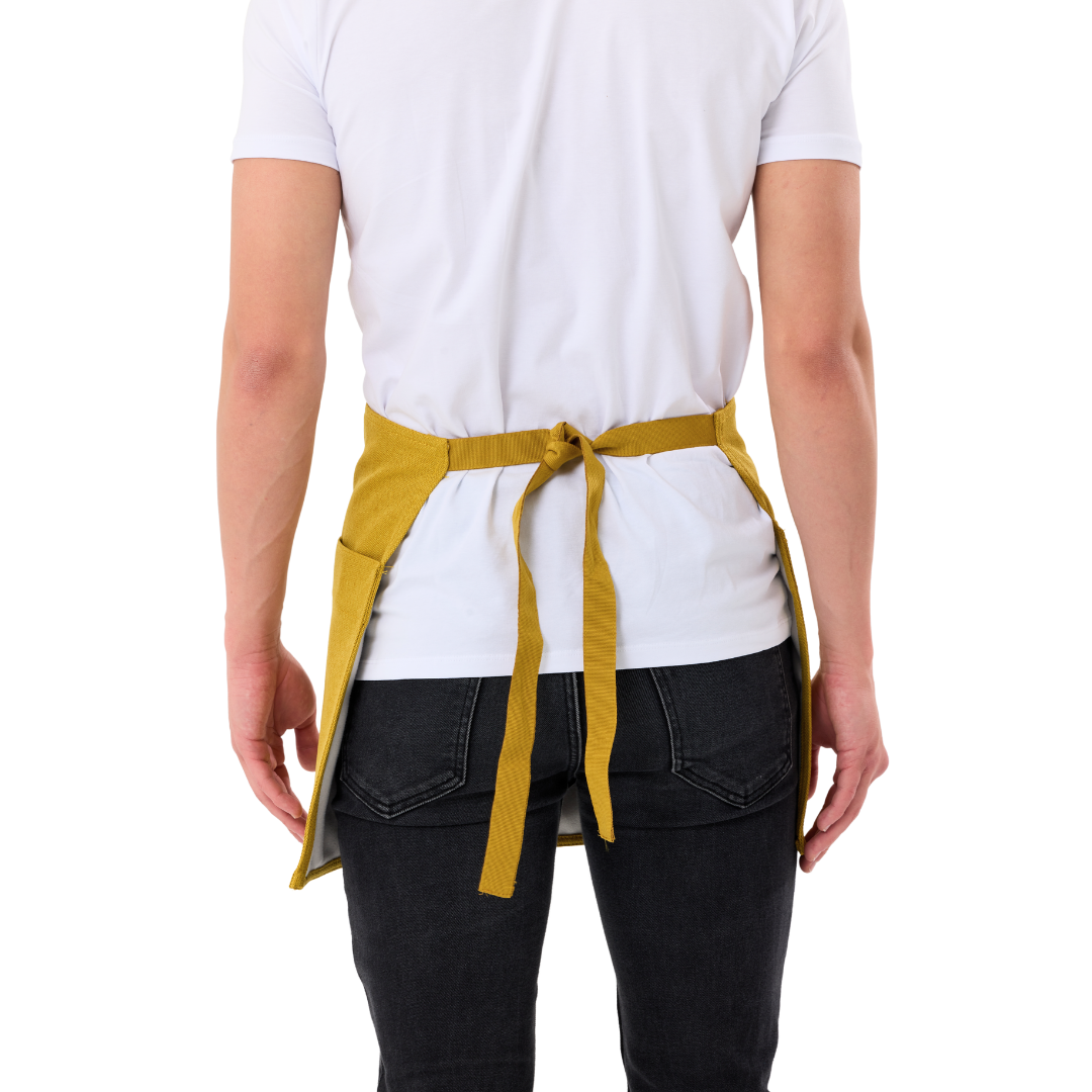 Stockholm Bistro Apron - Golden Yellow