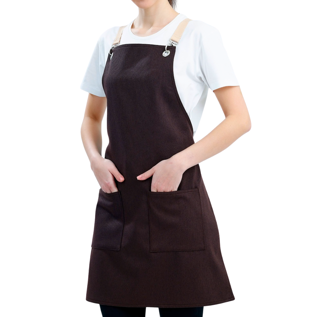 Berlin Apron - Chocolate Brown