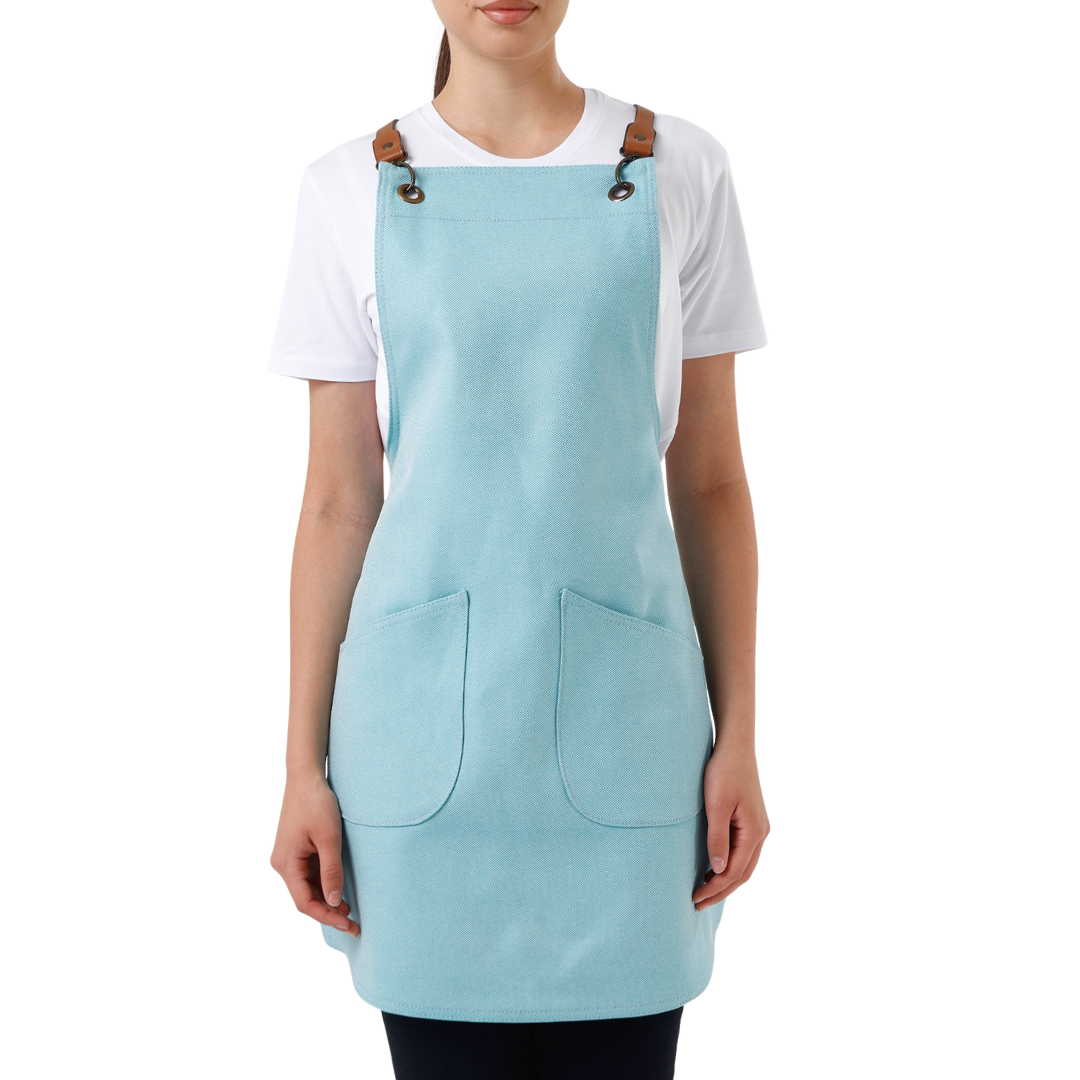 Copenhagen apron in Turquoise – product photograph 3