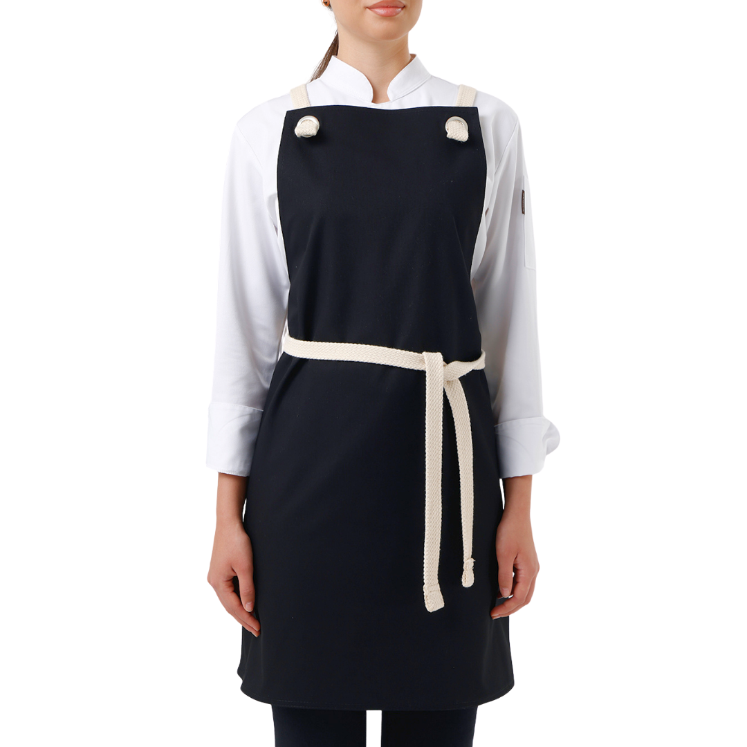 Basel apron in Black – product photograph 3