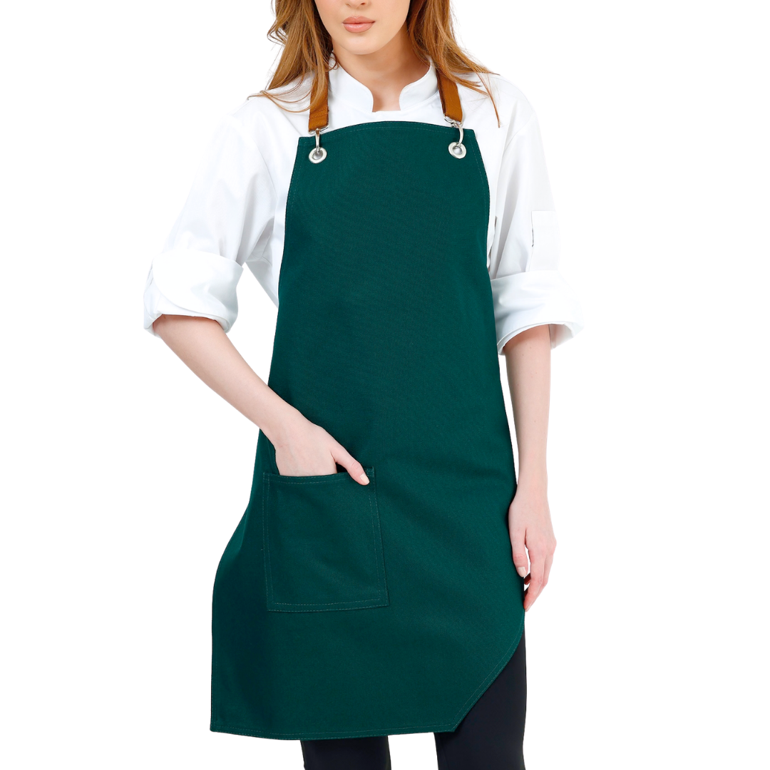 Sydney Apron - Forest Green