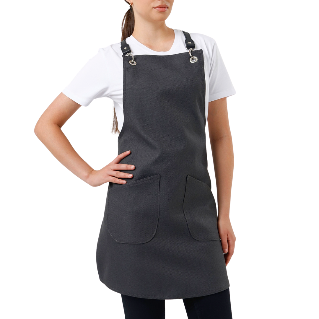 Copenhagen apron in Smoke Grey – product photograph 1
