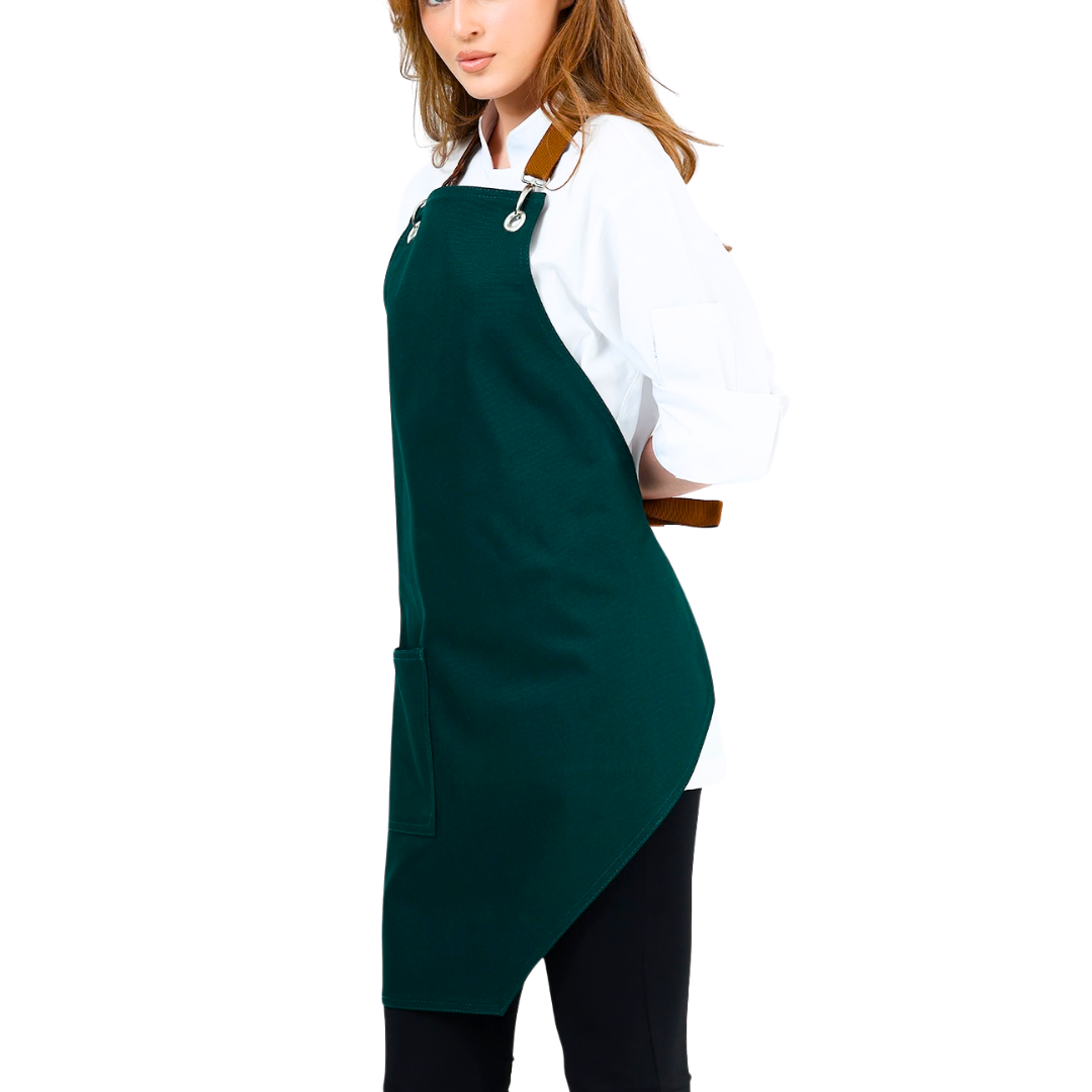 Sydney Apron - Forest Green