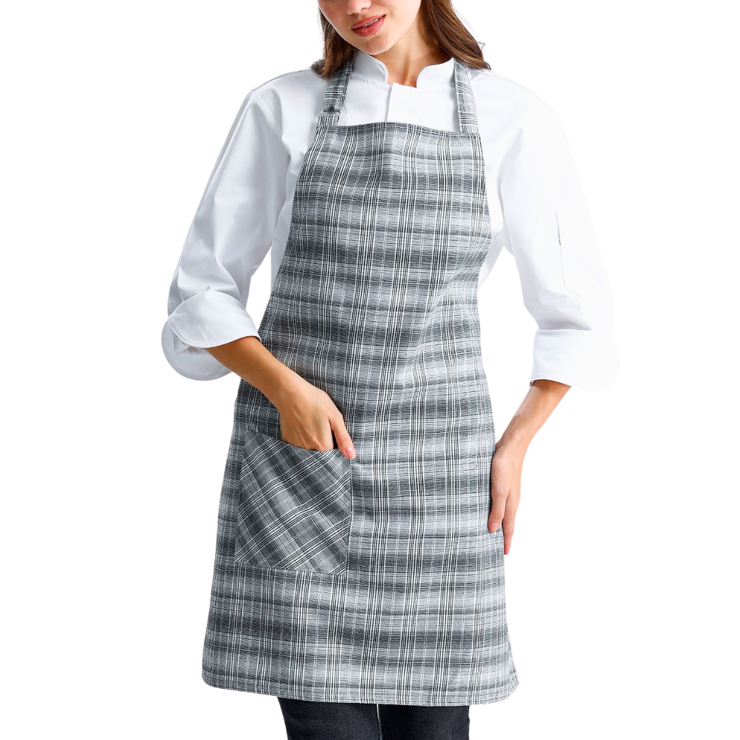 Patterned Aprons - Soft Check