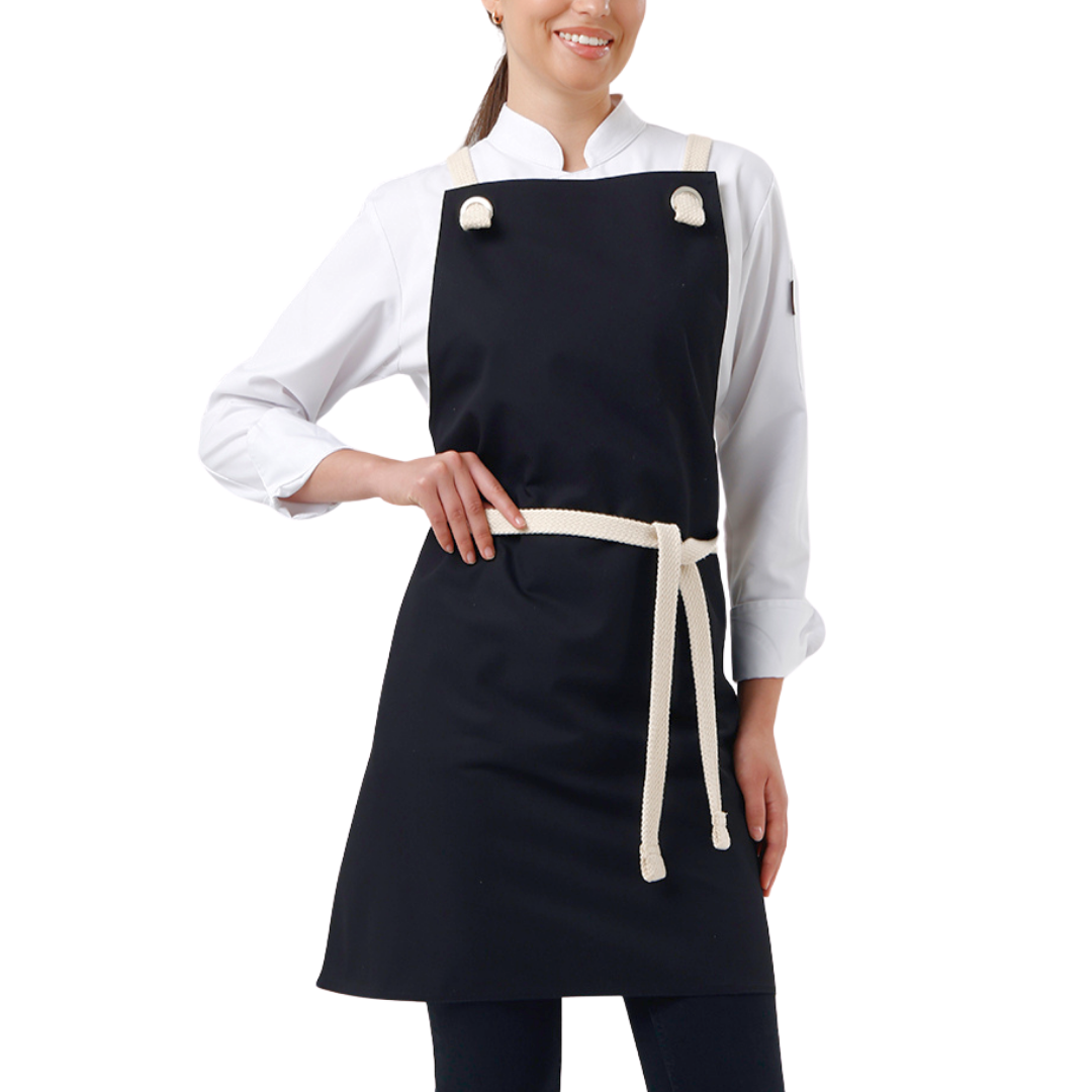 Basel apron in Black – product photograph 1