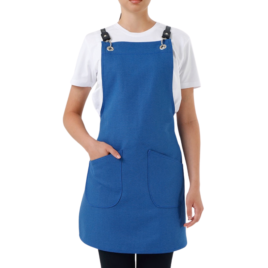 Copenhagen apron in Cobalt Blue – product photograph 1