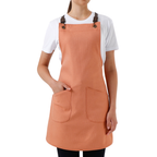 Copenhagen apron in Salmon Pink – product photograph 1