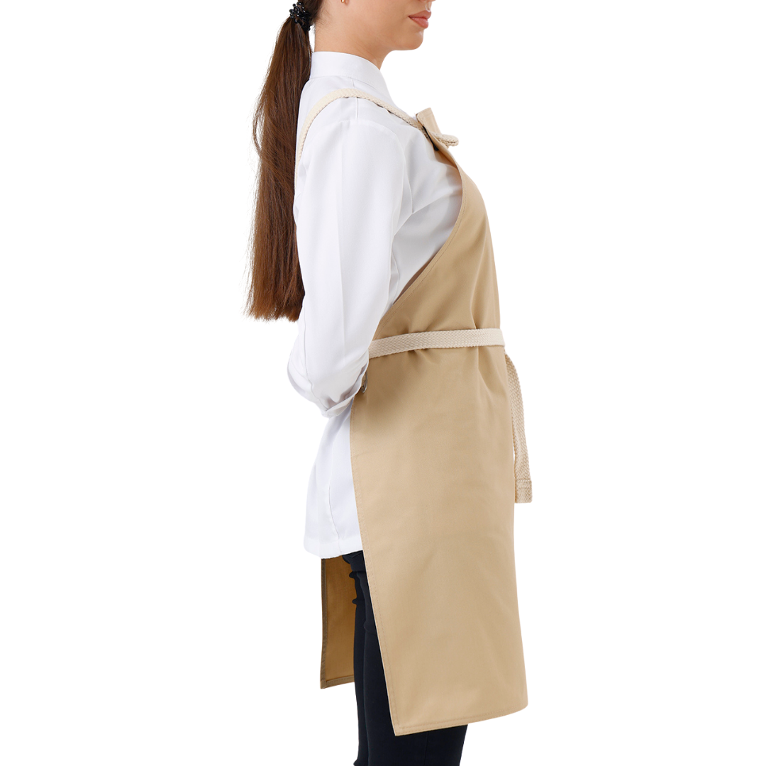Basel apron in Beige – product photograph 4
