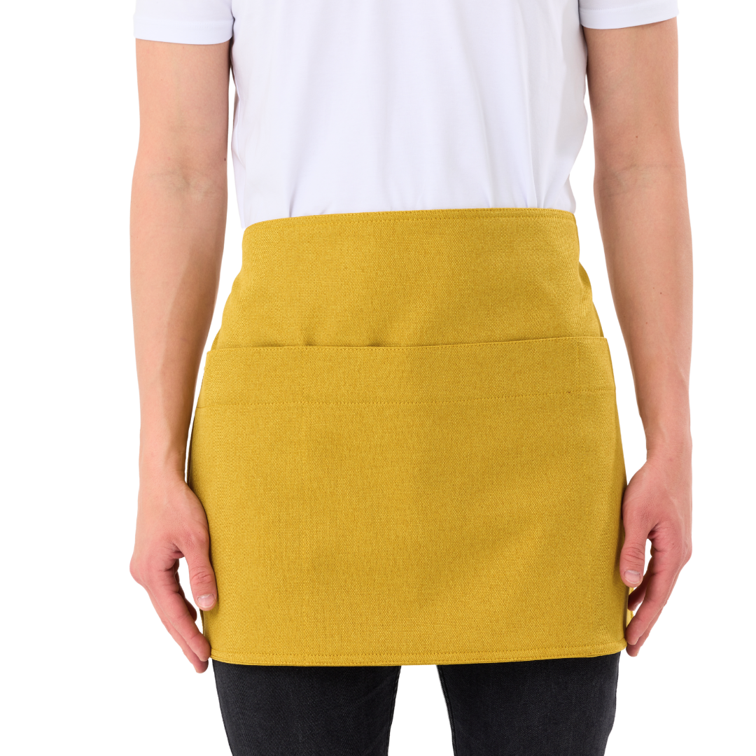 Stockholm Bistro Apron - Golden Yellow