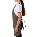 Copenhagen apron in Brown – product photograph 3