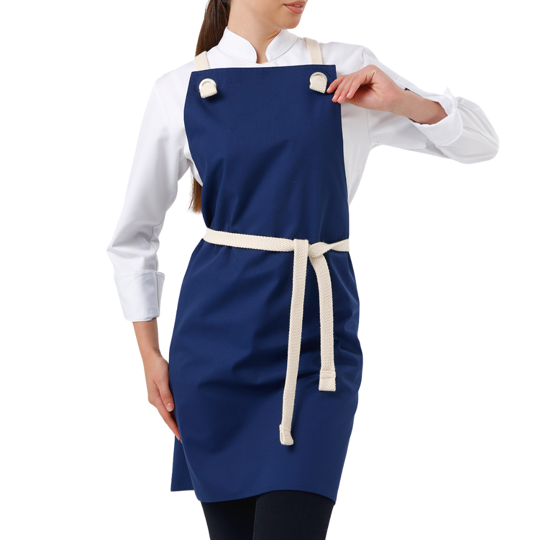 Basel apron in Navy – product photograph 3