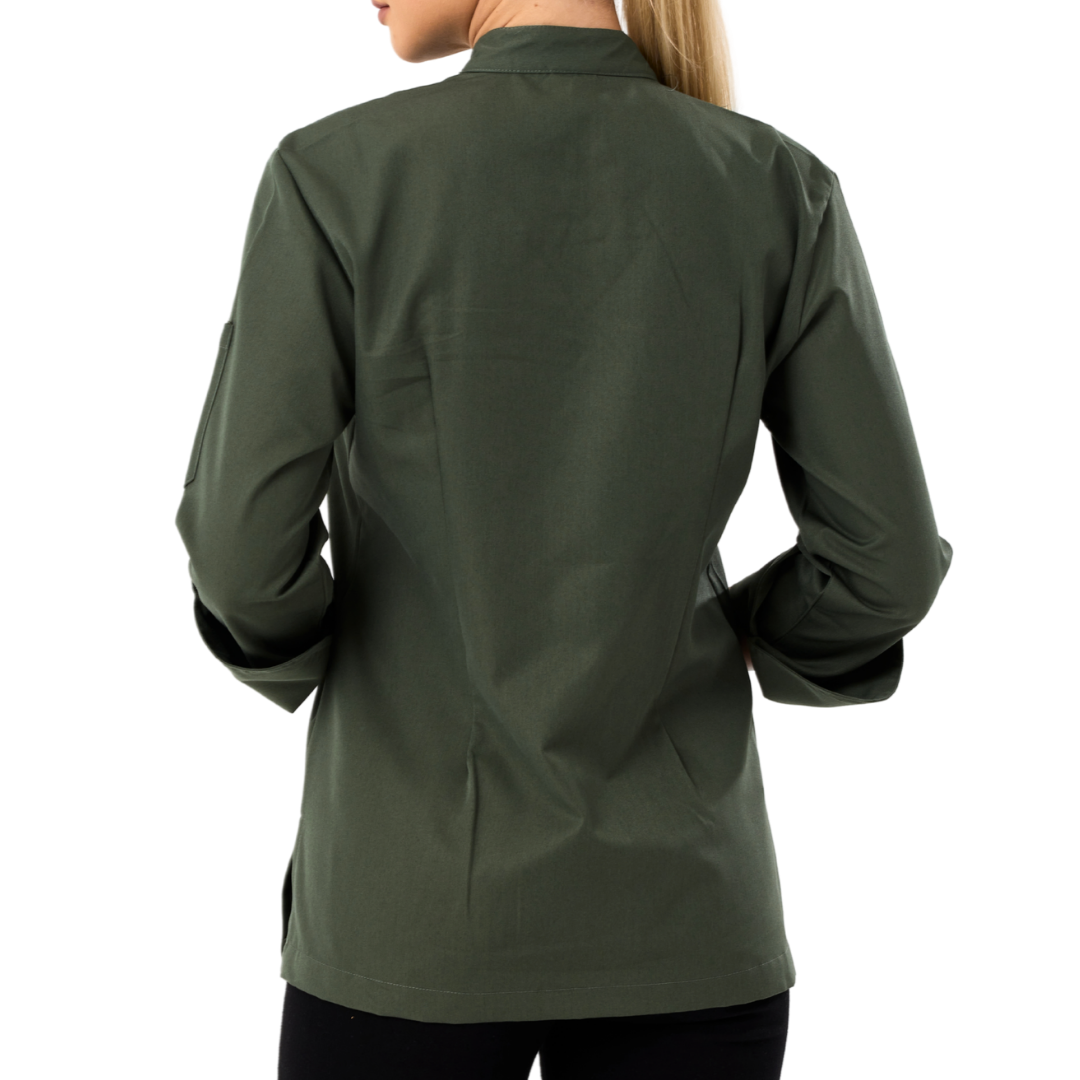 Women’s Chef Jacket – Khaki