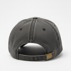 Washed Gabardine Cap - Charcoal