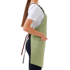Copenhagen apron in Pistachio Green – product photograph 3