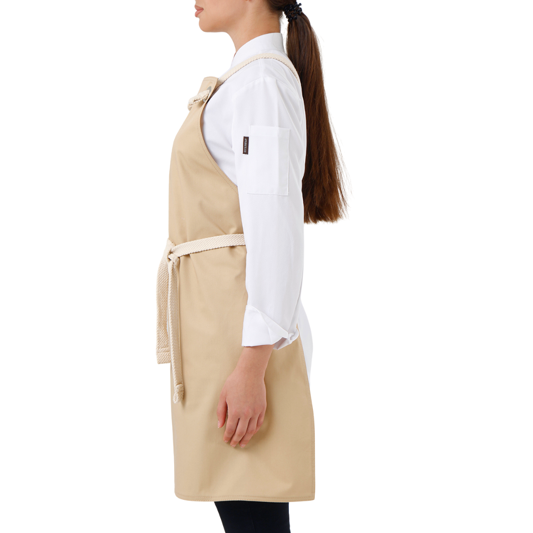 Basel apron in Beige – product photograph 5