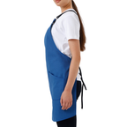Copenhagen apron in Cobalt Blue – product photograph 5