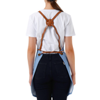 Copenhagen apron in Sky Blue – product photograph 6