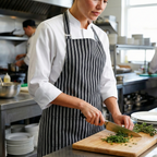 Patterned Aprons - Pinstripe