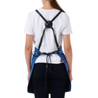Copenhagen apron in Cobalt Blue – product photograph 6