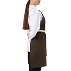 Basel apron in Dark Khaki – product photograph 6