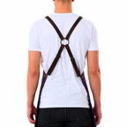 New York Apron - Royal Purple