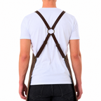 New York Apron - Coffee Brown