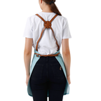 Copenhagen apron in Turquoise – product photograph 7