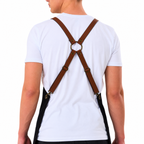 New York Apron - Black Denim