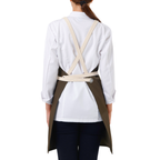Basel apron in Dark Khaki – product photograph 8