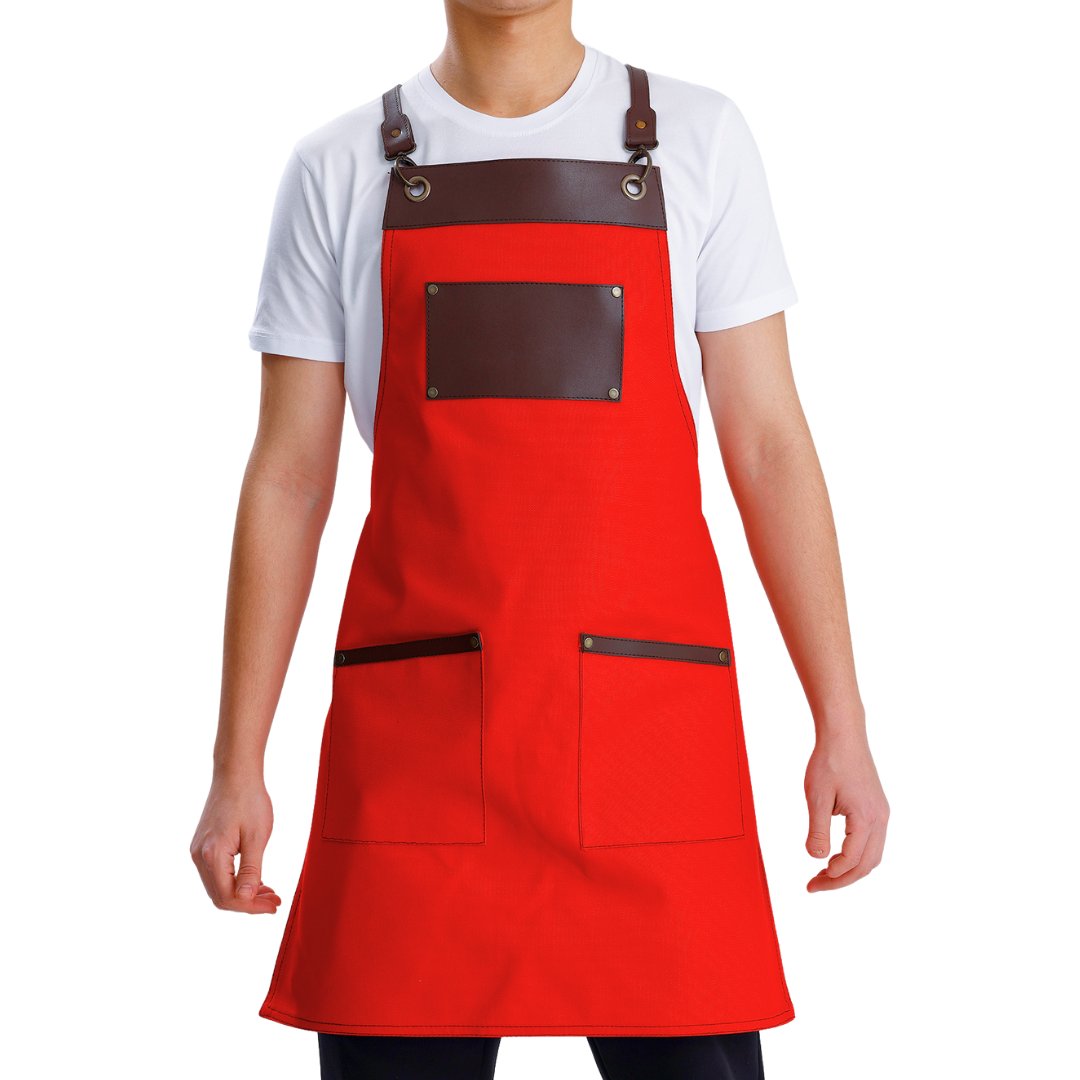 Amsterdam Apron - Chef Red