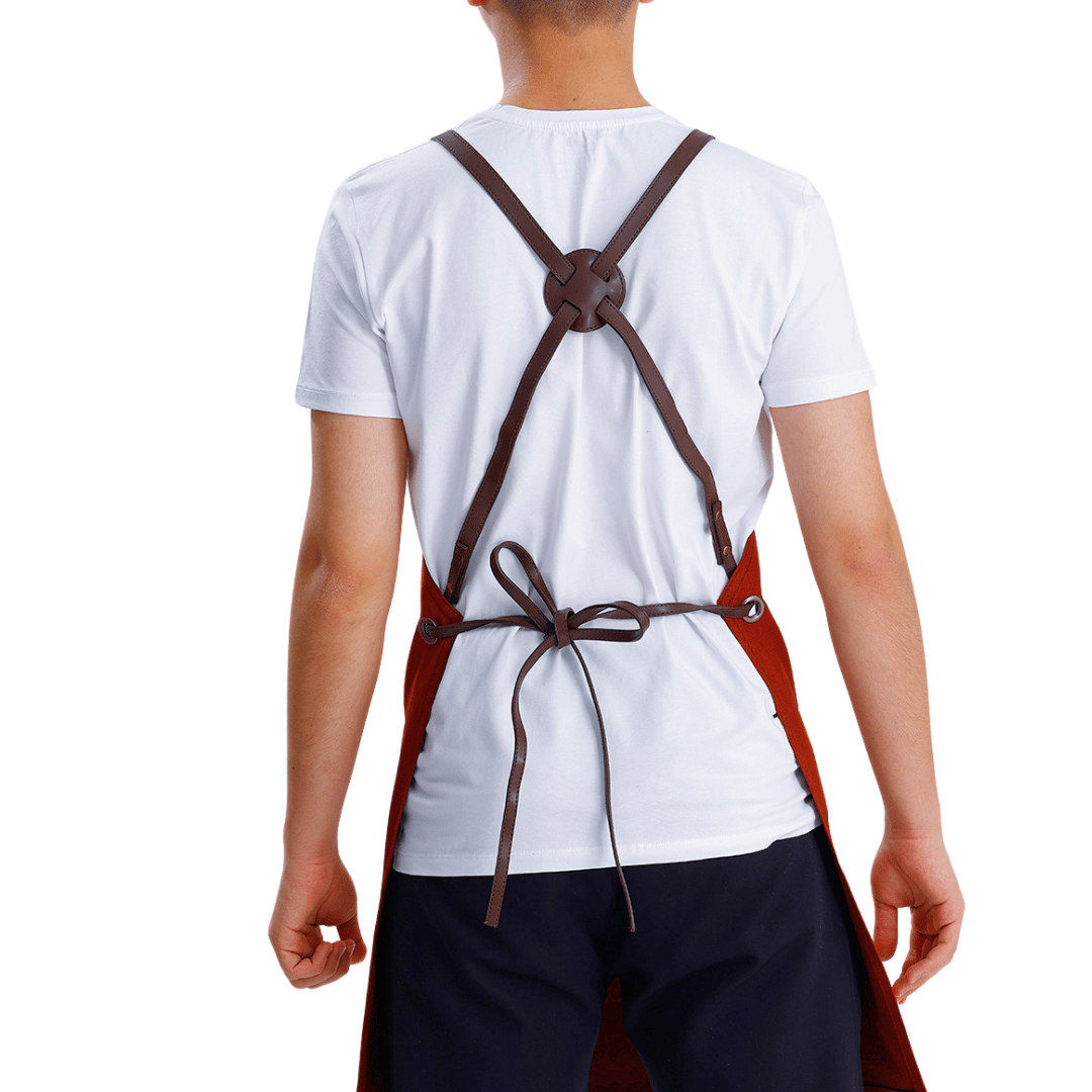 Amsterdam Apron - Deep Merlot