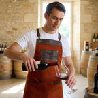 Amsterdam Apron - Deep Merlot