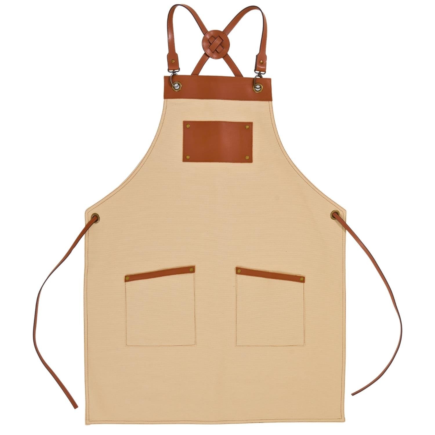 Amsterdam Apron - Ecru
