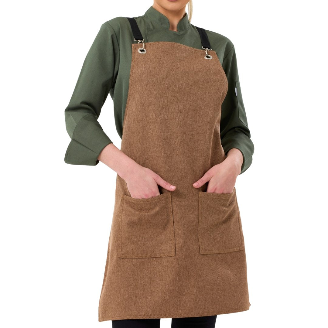 Berlin Apron - Cappuccino Brown