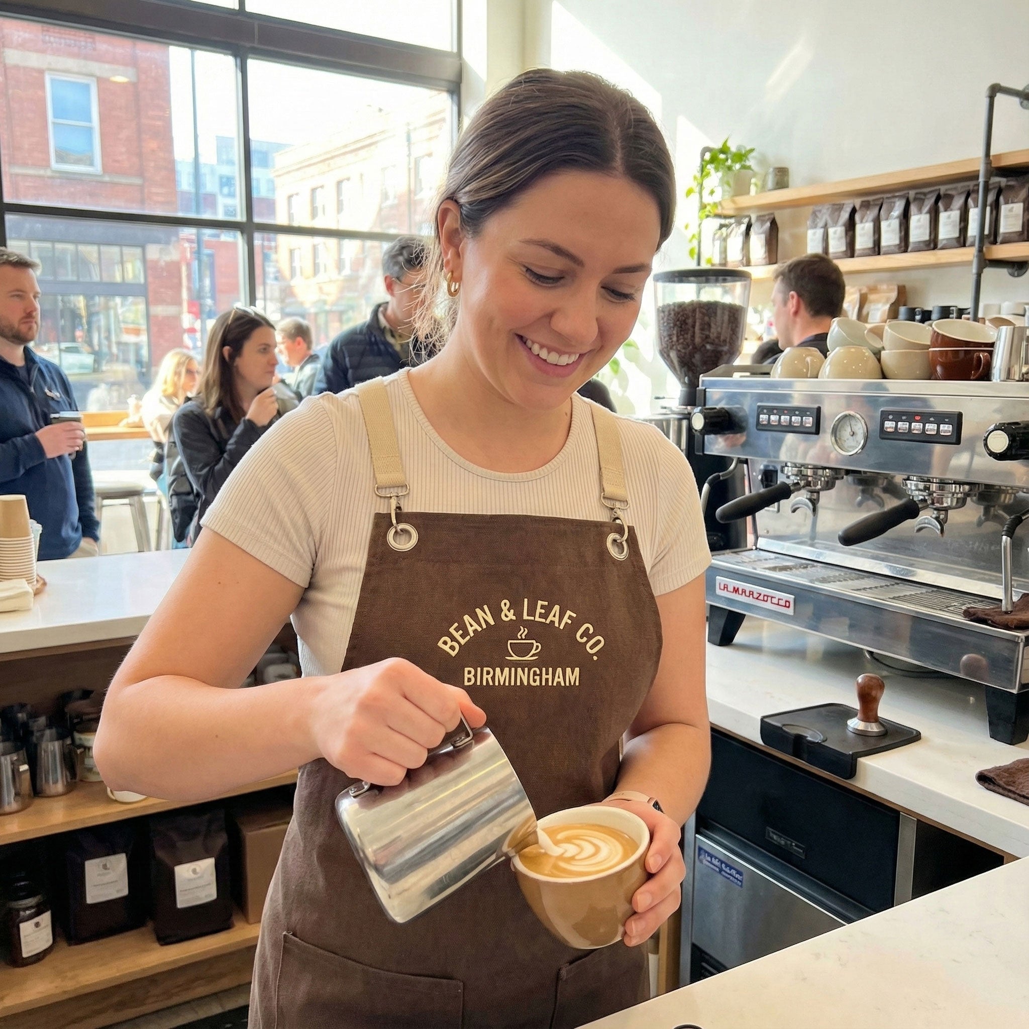 Berlin Apron - Coffee Brown