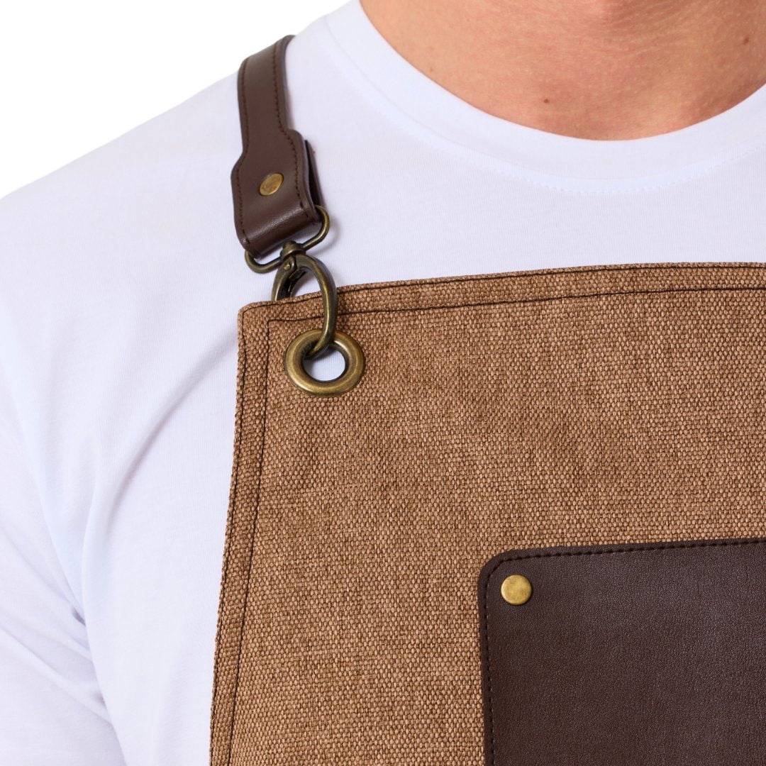 Istanbul Apron - Cappuccino Brown