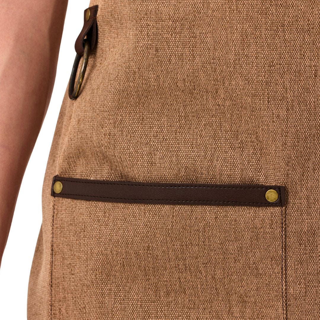 Istanbul Apron - Cappuccino Brown