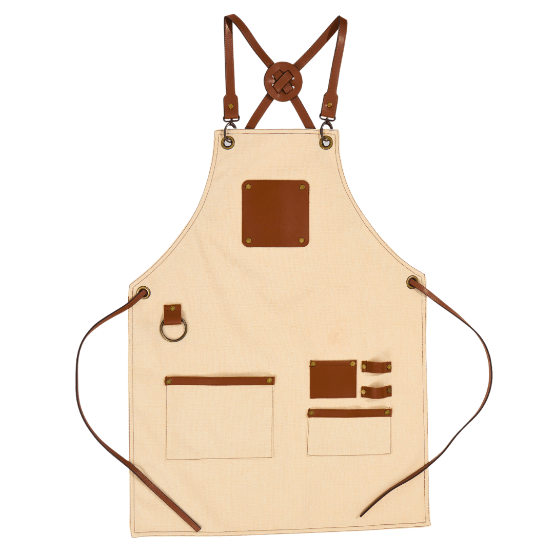 Istanbul Apron - Ivory Beige