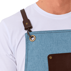 Istanbul Apron - Nordic Blue