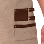 Istanbul Apron - Sandstone