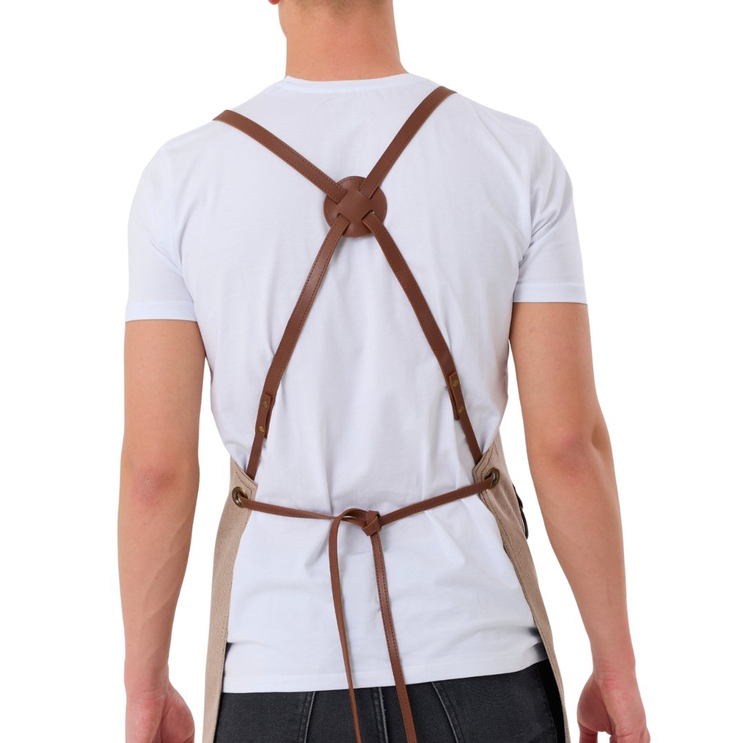 Istanbul Apron - Sandstone