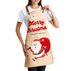 Winter Holiday Apron - Santa Sack