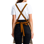 Winter Holiday Apron - Santa Sack