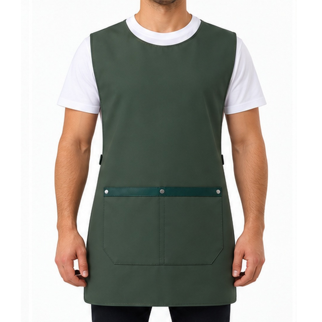Milano khaki professional apron – product photo 1