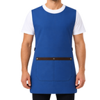 Milano blue professional apron – product photo 1