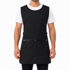 Milano black professional apron – product photo 1